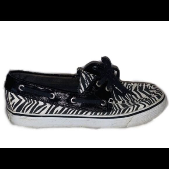 Sperry zebra print boat shoes size 7 - Picture 3 of 7